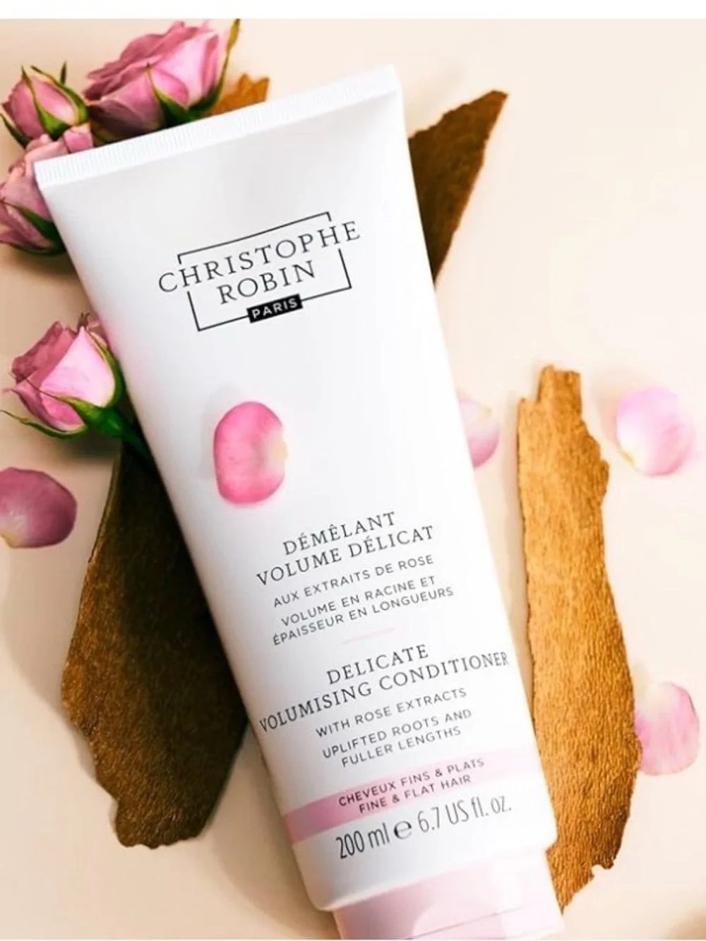 Christophe Robin Delicate Volumising Shampoo - Pink & White
